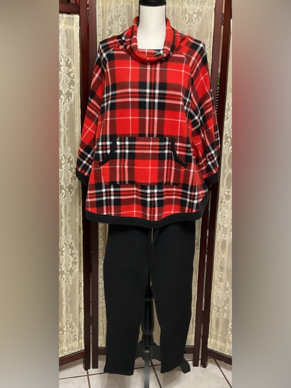 2 PC. CUDDL DUDS SUPER SOFT LOUNGE/PAJAMA SET - MEDIUM